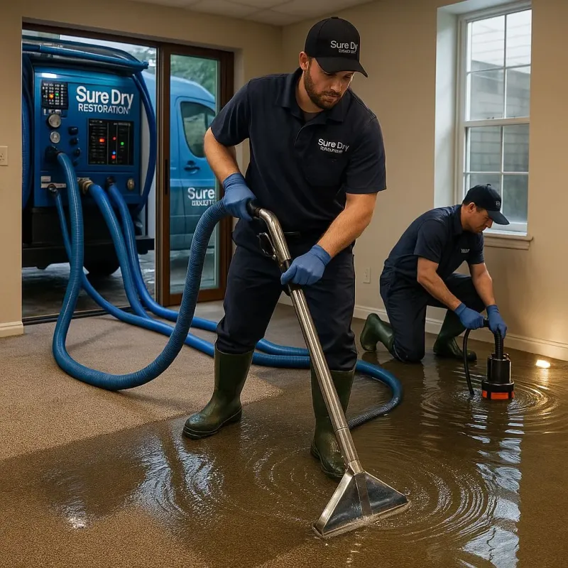 Water Extraction and Removal process in Sabetha, KS